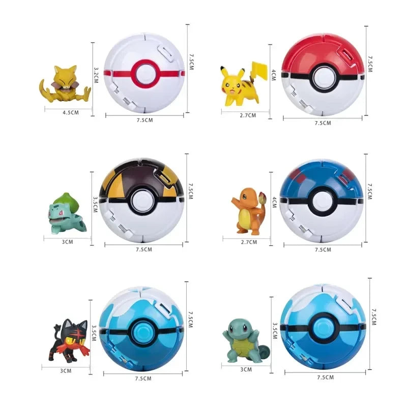 Pokeball Pokemon Figurine Anime