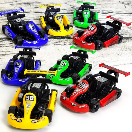 "Pull Back Racing Car Toy - Fun & Colorful Gift for Kids!"