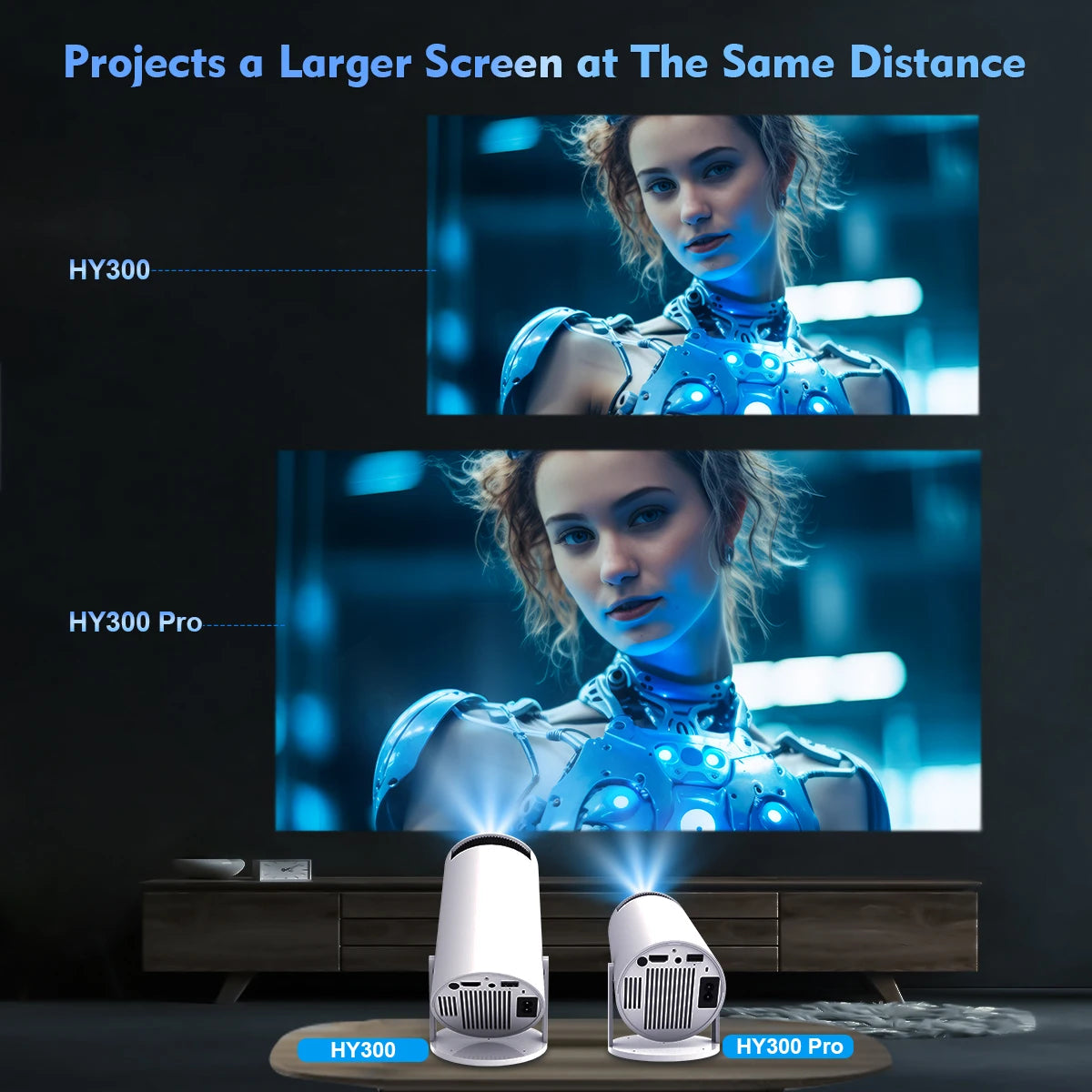 **Magcubic Pro 4K Projector HY300**