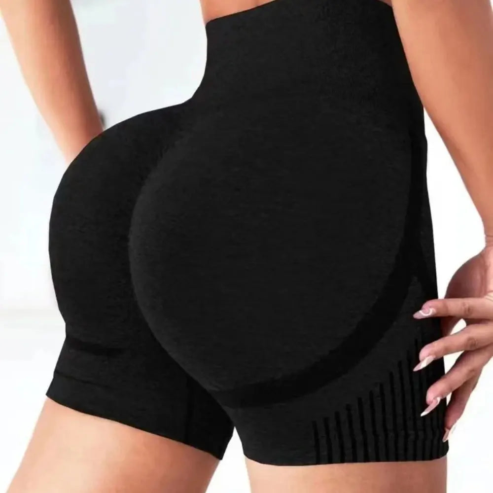 Women High Waist Yoga Shorts