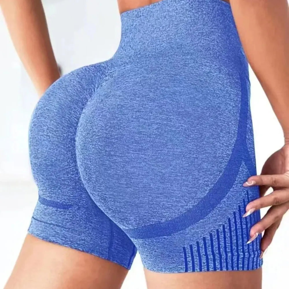 Women High Waist Yoga Shorts